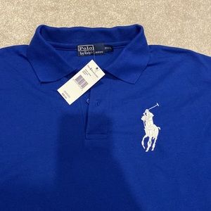 NWT 4X Blue Polo Ralph Lauren Polo Shirt